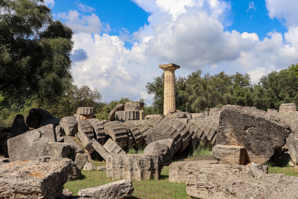 Qué ver en Olimpia - Templo de Zeus