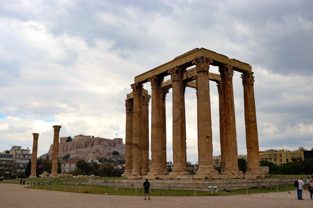 Qué ver en Atenas - Templo de Zeus Olímpico