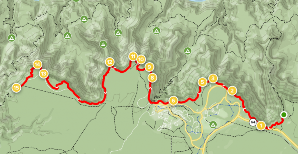 Mejores trails en Grand Canyon South Rim - Rim Trail 