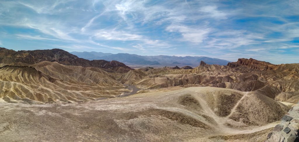 Qué ver en Death Valley National Park - Zabriskie Point