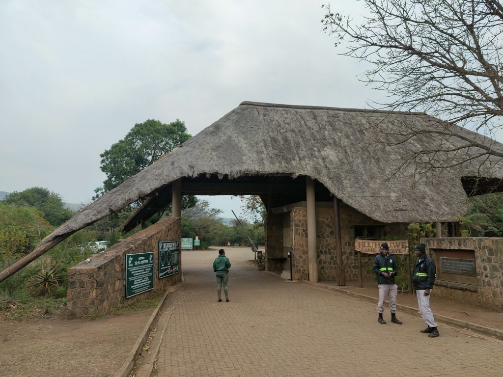 Memorial Gate en Hluhluwe Game Reserve