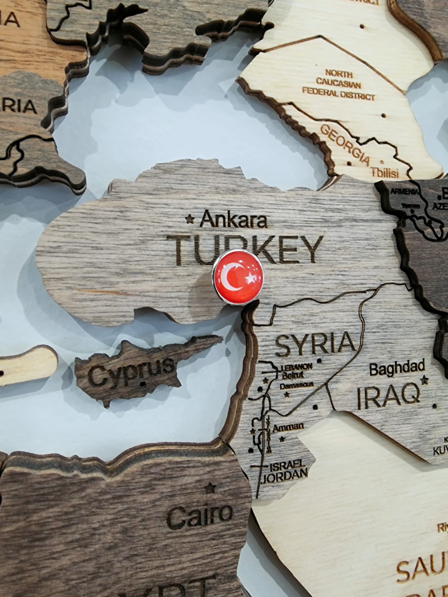 Mapa Turqía