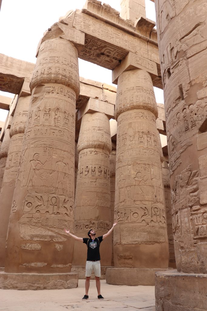 Cómo visitar el Templo de Karnak - Sala Hipóstila del Templo de Karnak