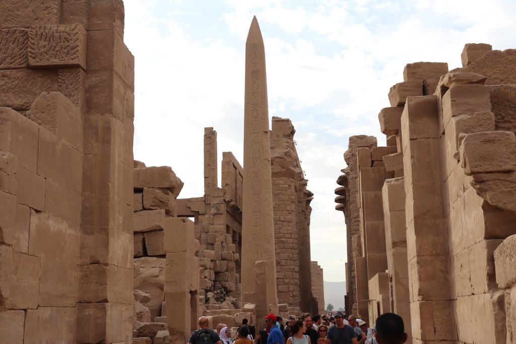Cómo visitar el Templo de Karnak - Obelisco de Hatshepsut