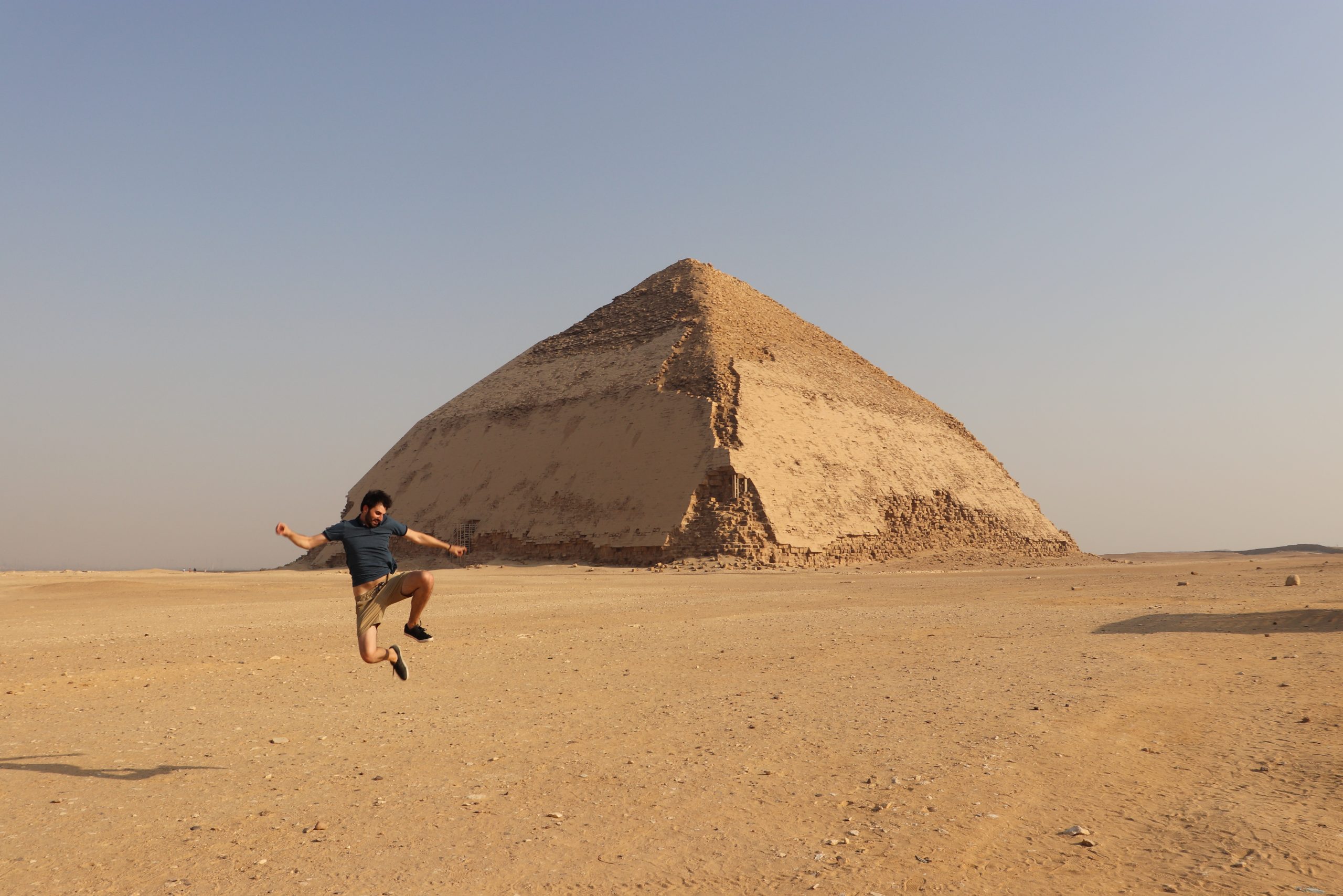Pirámide Acocada de Snefru en Dashur