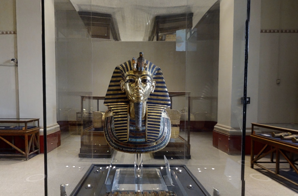 Máscara funeraria de Tutankhamon
