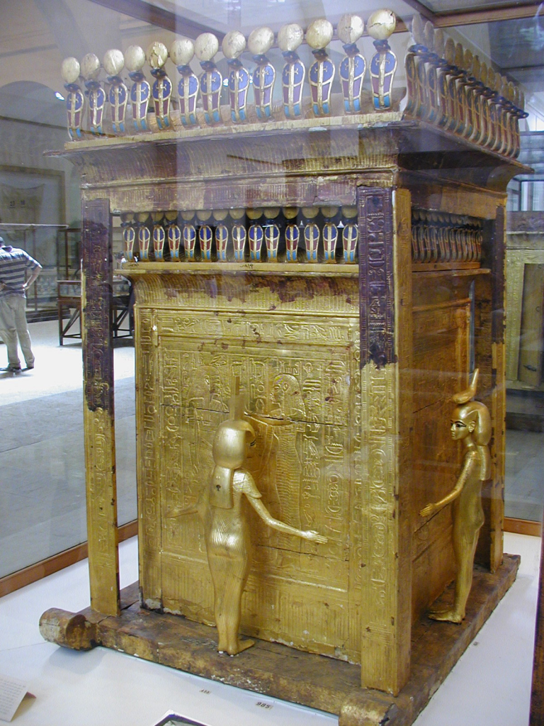 qué ver en el Museo Egipcio del Cairo por libre - Santuario para vasos canopos