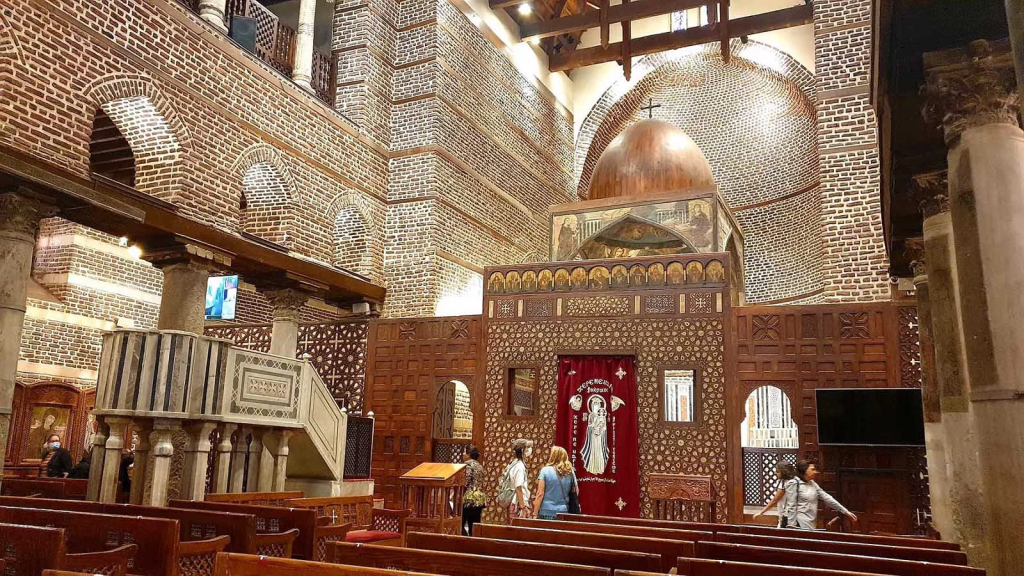 qué ver en el Barrio Copto por libre - Iglesia de San Sergio y Baco