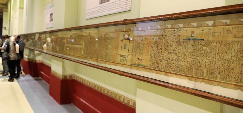 qué ver en el Museo Egipcio del Cairo por libre - Papiro de Yuya y Tuya